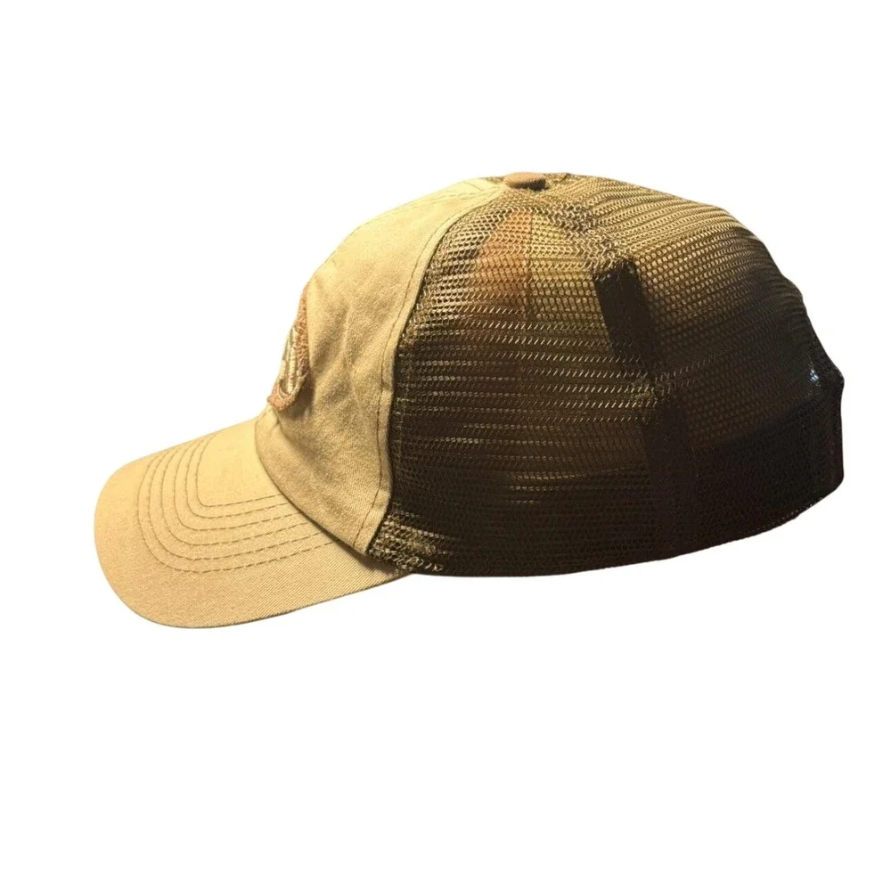 Duck Commander Arise Kill Eat Tan Brown Mesh‎ Trucker Hat Hunting Baseball Cap